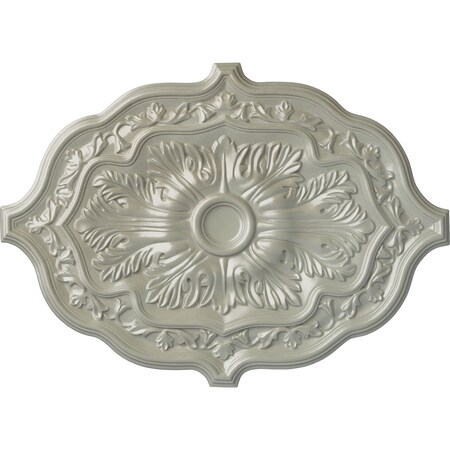 Pesaro Ceiling Medallion, Hand-Painted Flash Copper, 36W X 26H X 1 1/2P